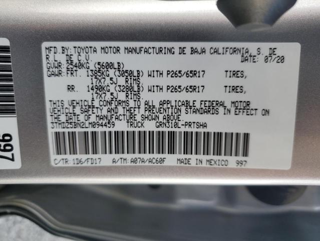 2020 TOYOTA TACOMA DOU 3TMDZ5BN2LM094459