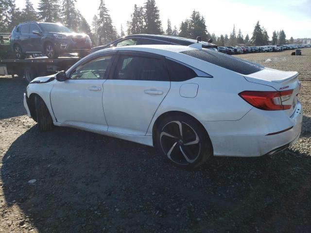 HONDA ACCORD SPO 2018 white  gas 1HGCV1F37JA028610 photo #3