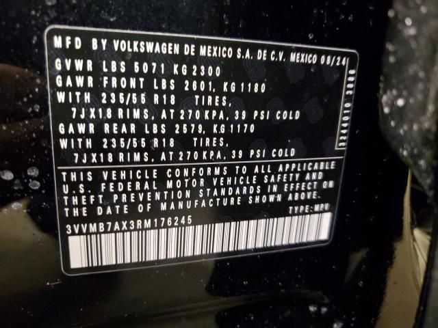 2024 VOLKSWAGEN TIGUAN SE - 3VVMB7AX3RM176245