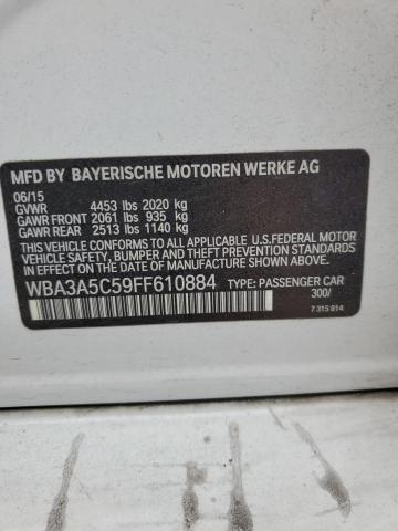 2015 BMW 328 I WBA3A5C59FF610884