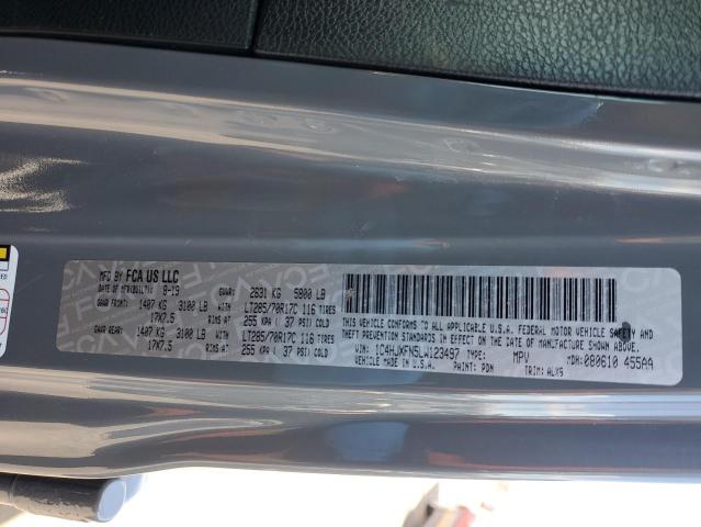 2020 JEEP WRANGLER U 1C4HJXFN5LW123497