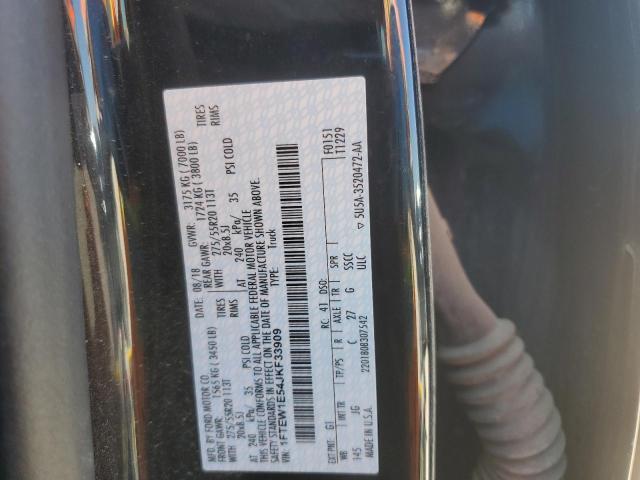 2018 FORD F150 SUPER - 1FTEW1E54JKF33909
