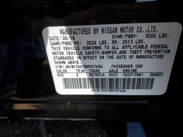 2014 INFINITI Q50 BASE - JN1BV7AR7EM707454