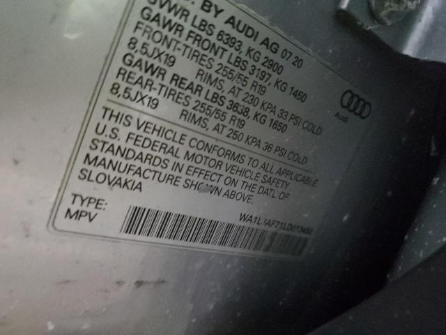 2020 AUDI Q7 PREMIUM - WA1LJAF71LD013450