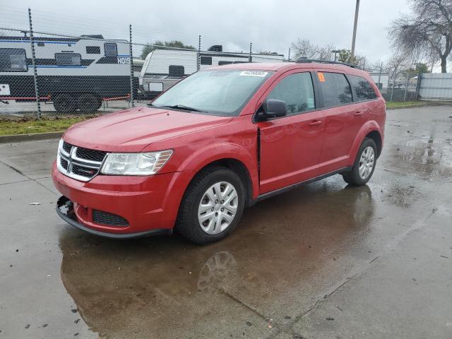 2017 DODGE JOURNEY SE RED 3C4PDCAB6HT552556