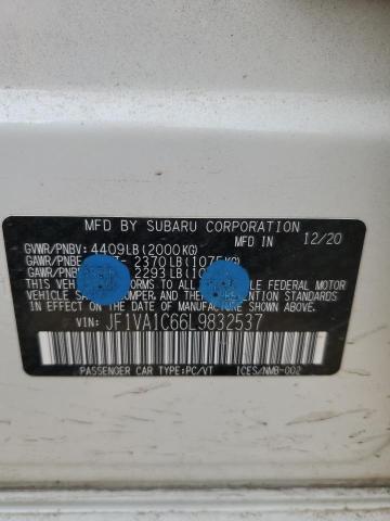 2020 SUBARU WRX PREMIU - JF1VA1C66L9832537