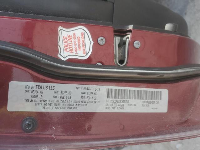 2019 CHRYSLER 300 LIMITE - 2C3CCAEG9KH631316