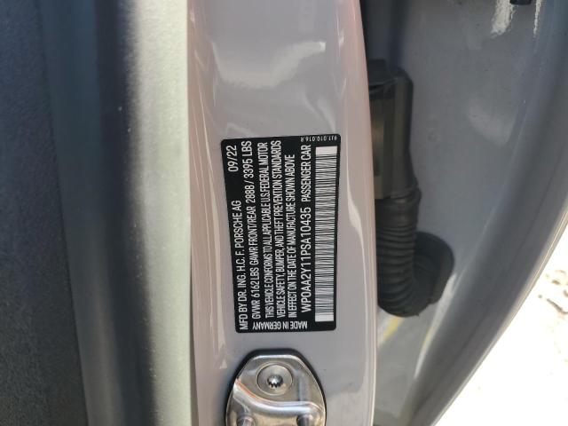2023 PORSCHE TAYCAN WP0AA2Y11PSA10435