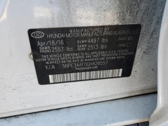 2016 HYUNDAI SONATA SPO - 5NPE34AF0GH428557