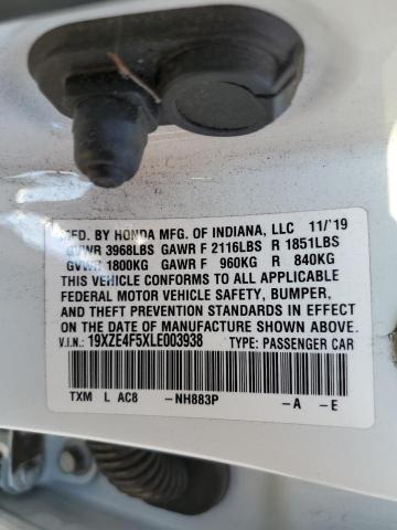 2020 HONDA INSIGHT EX - 19XZE4F5XLE003938