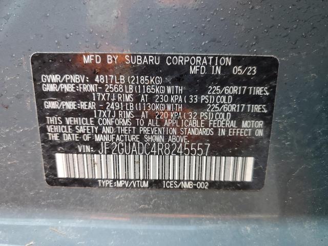 2024 SUBARU CROSSTREK - JF2GUADC4R8245557