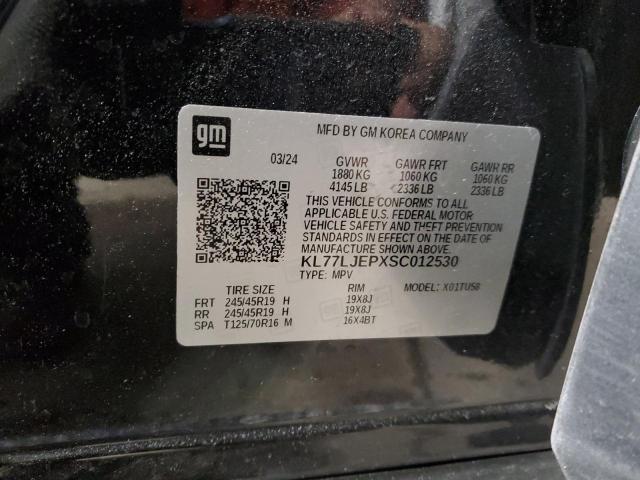 2025 CHEVROLET TRAX 2RS - KL77LJEPXSC012530