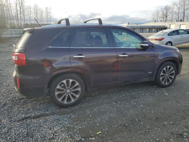 KIA SORENTO SX 2015 maroon  gas 5XYKWDA77FG568548 photo #4