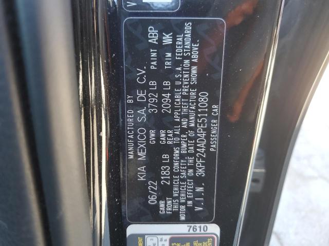 2023 KIA FORTE LX 3KPF24AD4PE511080