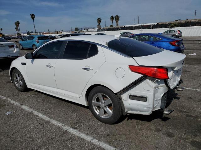 KIA OPTIMA LX 2015 white sedan 4d gas 5XXGM4A78FG422093 photo #3