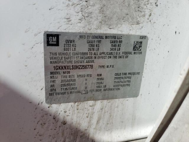 2017 GMC ACADIA DEN - 1GKKNXLS0HZ256778