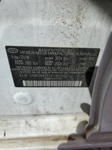 2019 HYUNDAI ELANTRA SE - 5NPD84LF2KH482851