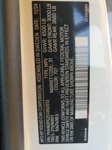 2025 VOLVO XC90 ULTRA YV4H60PG3S1350513