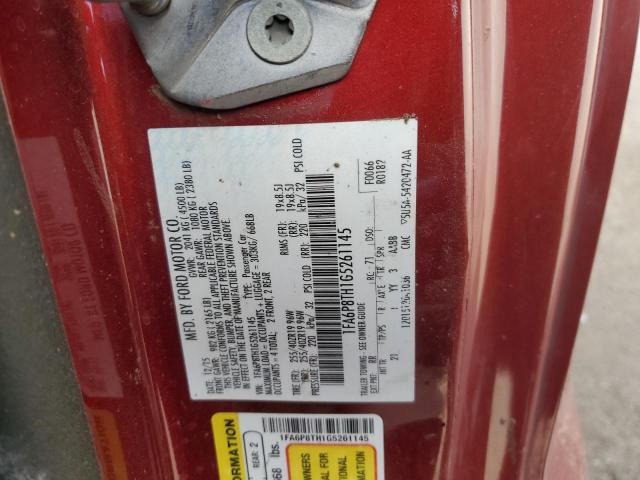 2016 FORD MUSTANG - 1FA6P8TH1G5261145