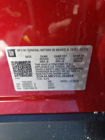 2018 GMC TERRAIN SL - 3GKALMEV3JL354854