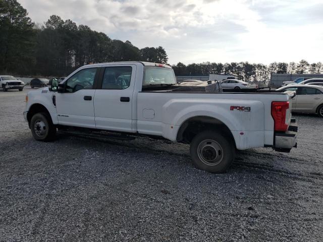 FORD F350 SUPER 2017 white crew pic diesel 1FT8W3DT1HEE79017 photo #3