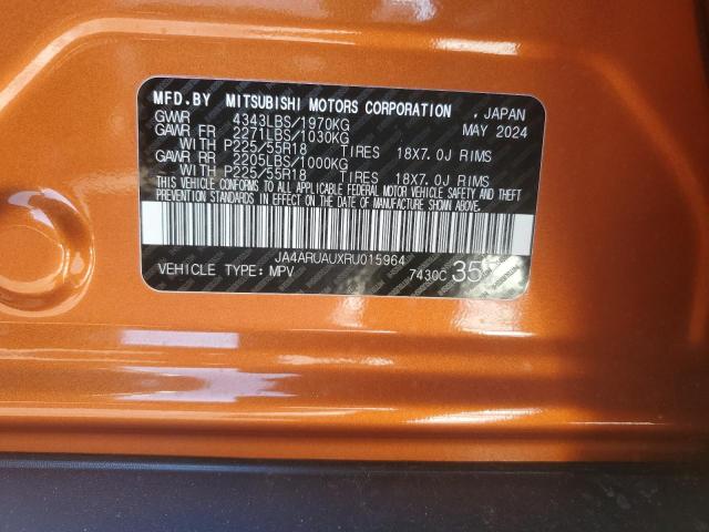 2024 MITSUBISHI OUTLANDER SPORT S/SE JA4ARUAUXRU015964