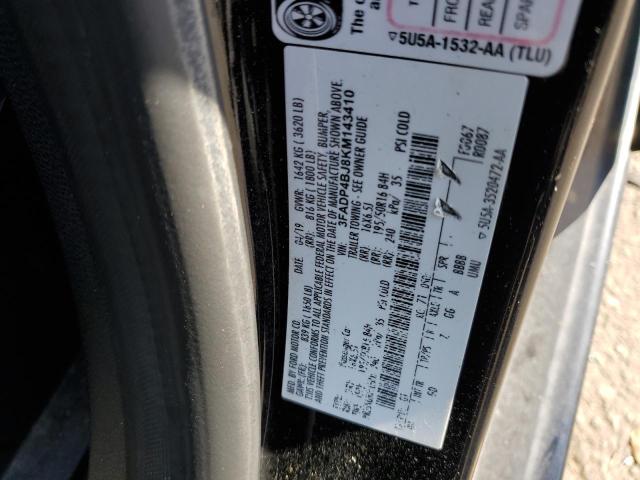 2019 FORD FIESTA SE - 3FADP4BJ8KM143410