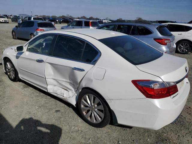 HONDA ACCORD EXL 2013 white  gas 1HGCR2F85DA090260 photo #3