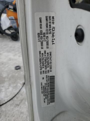 2015 RAM PROMASTER ZFBERFBT8F6A74087