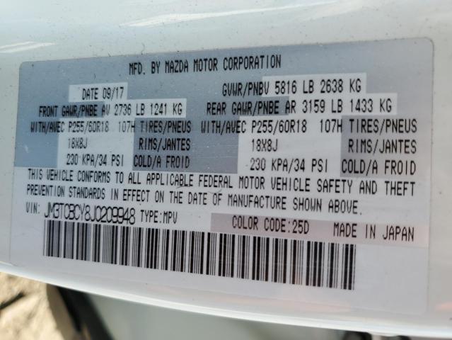 2018 MAZDA CX-9 TOURI JM3TCBCY8J0209948