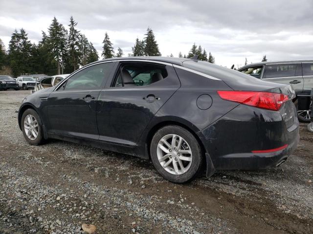 KIA OPTIMA LX 2013 black  gas 5XXGM4A7XDG248136 photo #3