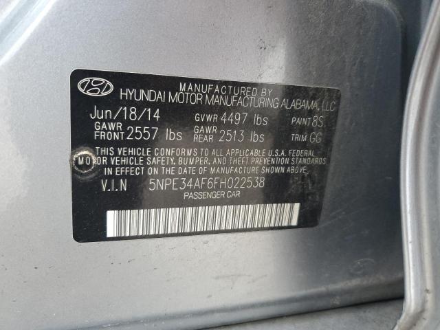 2015 HYUNDAI SONATA SPO - 5NPE34AF6FH022538