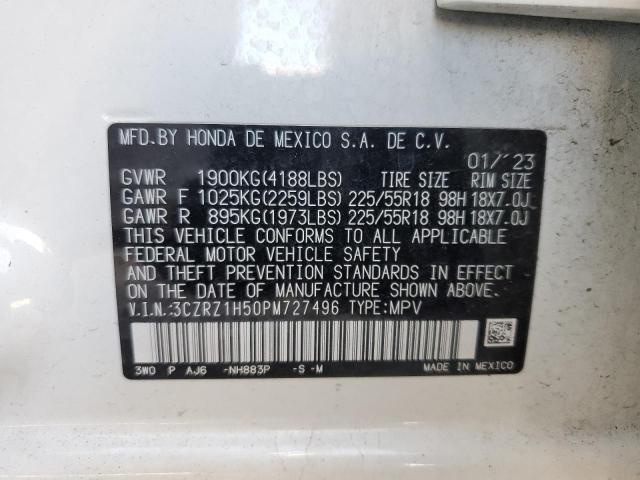 2023 HONDA HR-V SPORT - 3CZRZ1H50PM727496