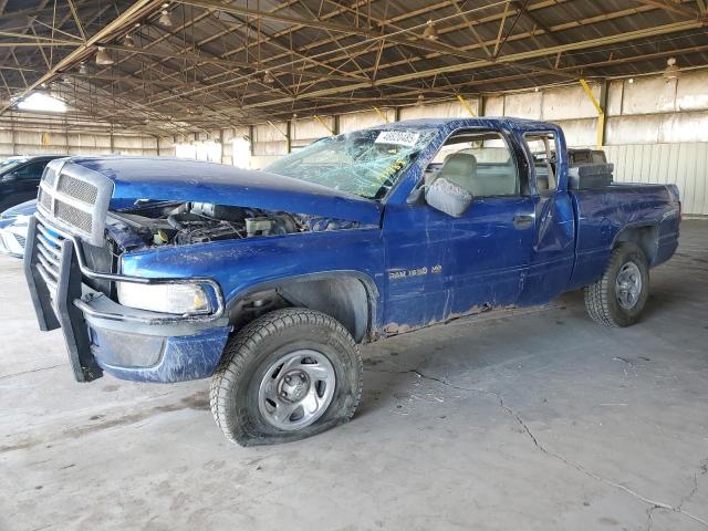 DODGE RAM 1500 1997 blue club cab gas 3B7HF13Z1VG828773 photo #1