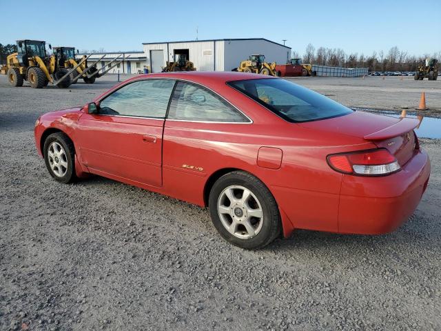 TOYOTA CAMRY SOLA 2001 red  gas 2T1CF28PX1C529987 photo #3