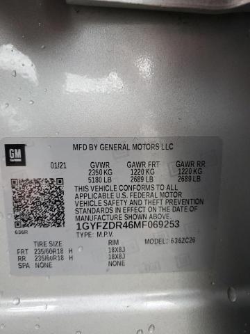 2021 CADILLAC XT4 PREMIU - 1GYFZDR46MF069253