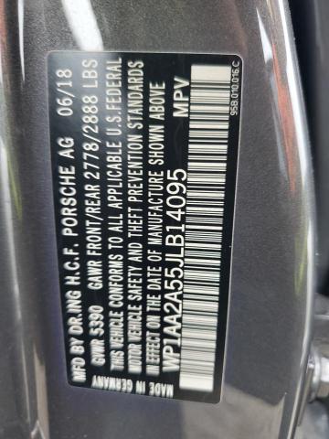 2018 PORSCHE MACAN WP1AA2A55JLB14095