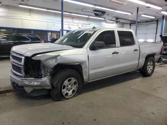 CHEVROLET SILVERADO 2014 silver  gas 3GCPCPEC9EG485713 photo #1