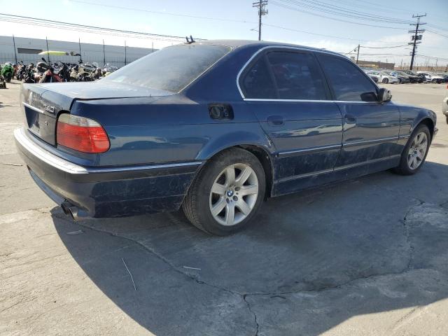 BMW 740 I AUTO 2001 blue sedan 4d gas WBAGG83441DN88645 photo #4