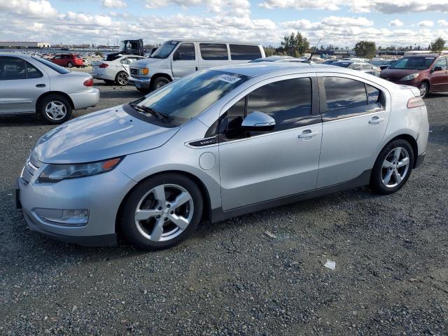 CHEVROLET VOLT 2013 silver hatchbac hybrid engine 1G1RF6E44DU119486 photo #1