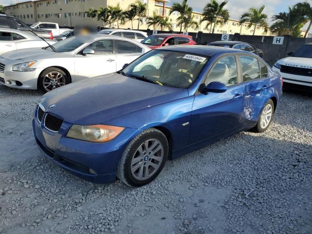 BMW 328 I 2007 blue  gas WBAVA33517PG52087 photo #1