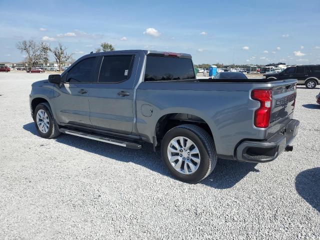 CHEVROLET SILVERADO 2022 gray  Gasoline 3GCPWBEKXNG145522 photo #3