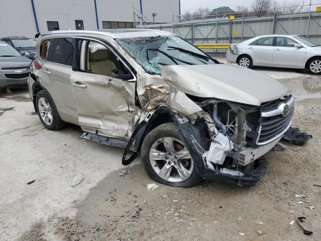 Vin: 5tddkrfh0es017821, lot: 43448815, toyota highlander limited 20144