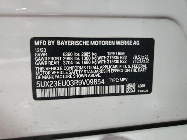 2024 BMW X5 XDRIVE4 - 5UX23EU03R9V09854