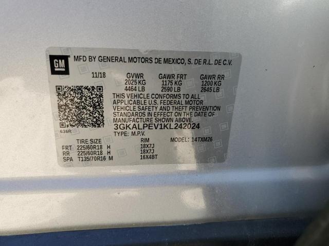 2019 GMC TERRAIN SL - 3GKALPEV1KL242024