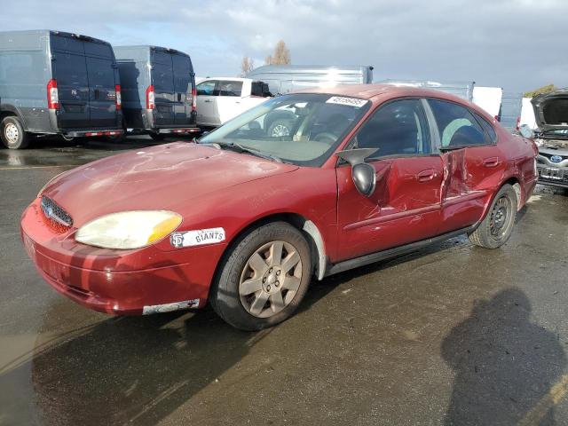 FORD TAURUS LX 2002 red  gas 1FAFP52U32G157119 photo #1