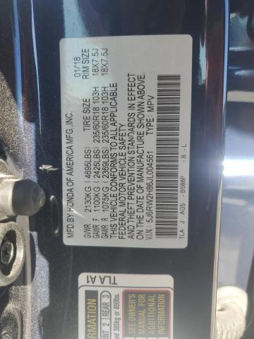 2018 HONDA CR-V EXL - 5J6RW2H86JL004561