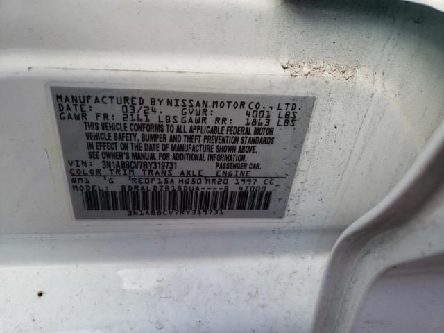 2024 NISSAN SENTRA SV - 3N1AB8CV7RY319731