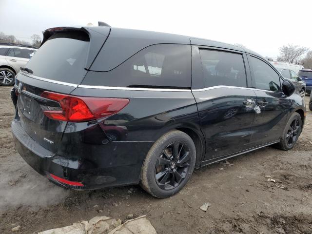 Vin: 5fnrl6h77pb074238, lot: 44577105, honda odyssey sp sport-l 20233