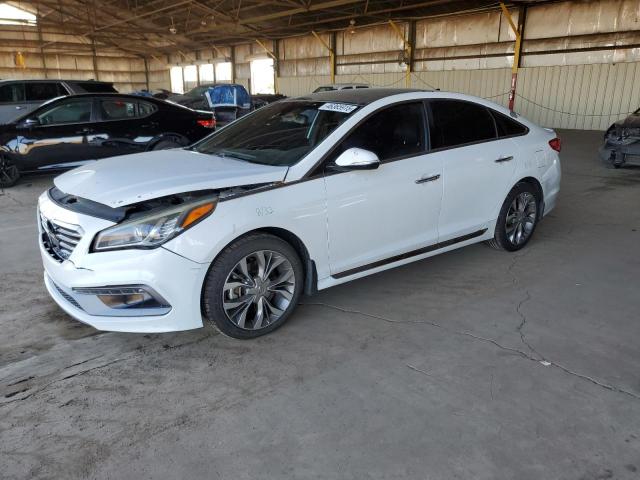 HYUNDAI SONATA SPO 2015 white  gas 5NPE34AB6FH147777 photo #1